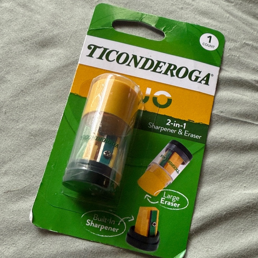 Ticonderoga Sharpener & Eraser